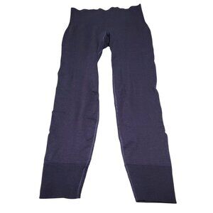 Lululemon‎ Women's Purple Pull On Thermal Winter  Thick Leggings Size 6